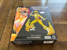 Power Rangers Lightning Collection Remastered Mighty Morphin Yellow Ranger NIB