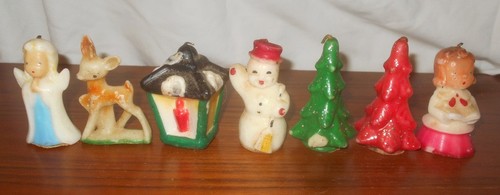 Vintage 50's/60's Assortment Gurley Christmas Candles