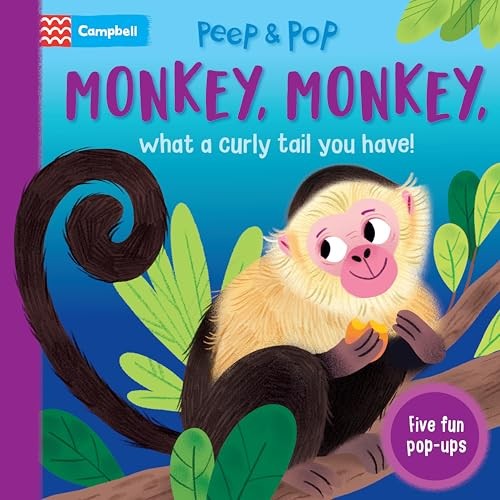 Monkey Monkey What A Curly Tail You by Campbell BooksMalgorzata (PB 2024) - Image 3
