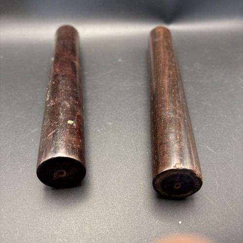 Vintage Rosewood Claves Percussion Instrument