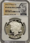 2023 S Peace Silver Dollar NGC PF69 Ultra Cameo