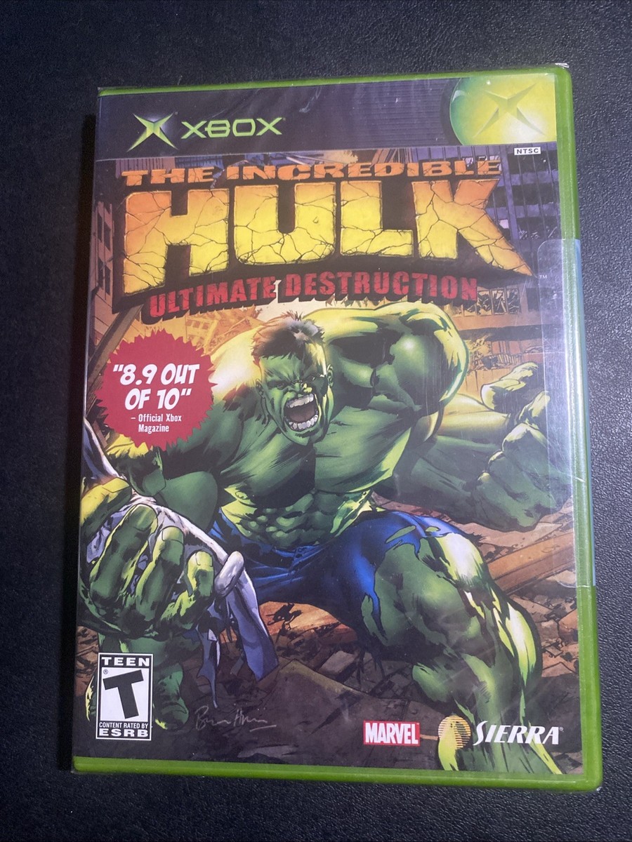 Incredible Hulk: Ultimate Destruction (Microsoft Xbox, 2005) for