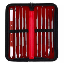 Dental Wax Carving Tools Set of 10 PCS Stainless Steel Lab Instruments