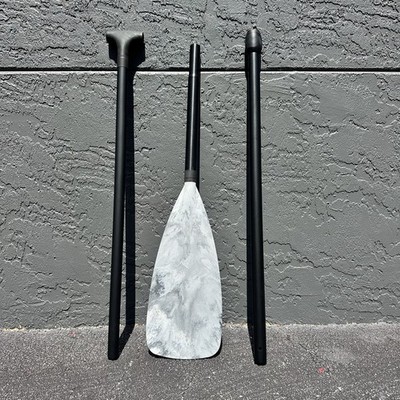 SUP Paddle For Paddle Board, Adjustable 3 Piece, Lightweight, Aluminum, Floating