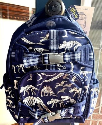 Pottery Barn school Disney Backpack LARGE Dinosaur space star boy travel   .