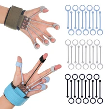 Finger Strengthener Band Exerciser Trainer ,Finger Resistance Band for Hand G...