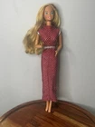Vintage Superstar Barbie Marked 1966 Taiwan With 3680 Dress Twist N Turn
