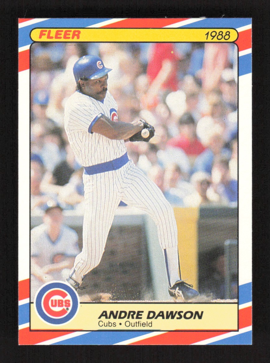 1988 Fleer SuperStars Andre Dawson #13 Chicago Cubs