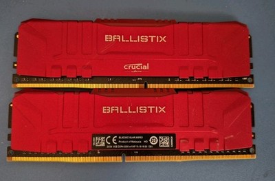 Crucial Ballistix 3600 DDR4  16GB (8GBx2) Desktop Gaming Memory RAM