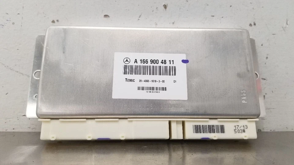 14 MÓDULO CONTROL SUSPENSIÓN NEUMÁTICA MERCEDES BENZ ML63 AMG X166 1669004811 Foto 4 de 4