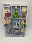 Peanuts Wood Block Christmas Decor Charlie Brown Snoopy Lucy Linus Sally Holiday
