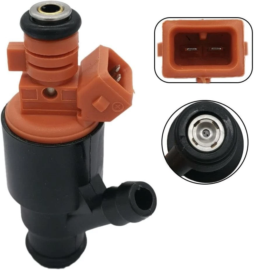 4x Inyectores de combustible Bosch OEM aptos para Kia Sportage 1997 2,0 L I4 #0280150504 Foto 4 de 4