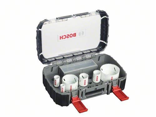 Bosch 9Tlg. LochsäGen-Set Progressor Elektriker 19; 25; 38; 44; 68; 83 Mm-image
