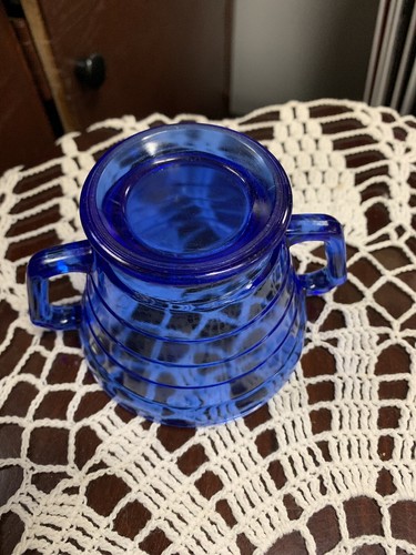 Vintage Cobalt Blue Moderntones By Hazel Atlas - Picture 4 of 7