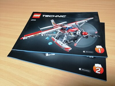 LEGO Technic BA Bauanleitung 42040 Löschflugzeug / Anleitung Technik