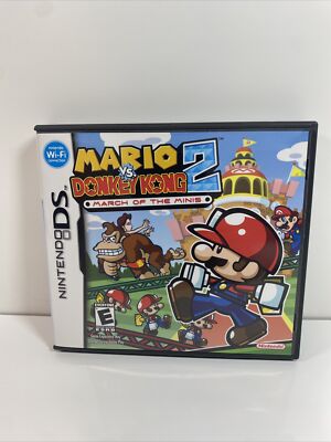 Mario vs. Donkey Kong 2: March of the Minis (DS, 2006) Authentic No Manual
