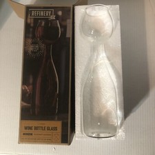 Fancy Wine Bottle Glass Holds a Whole Bottle Drink 750ml