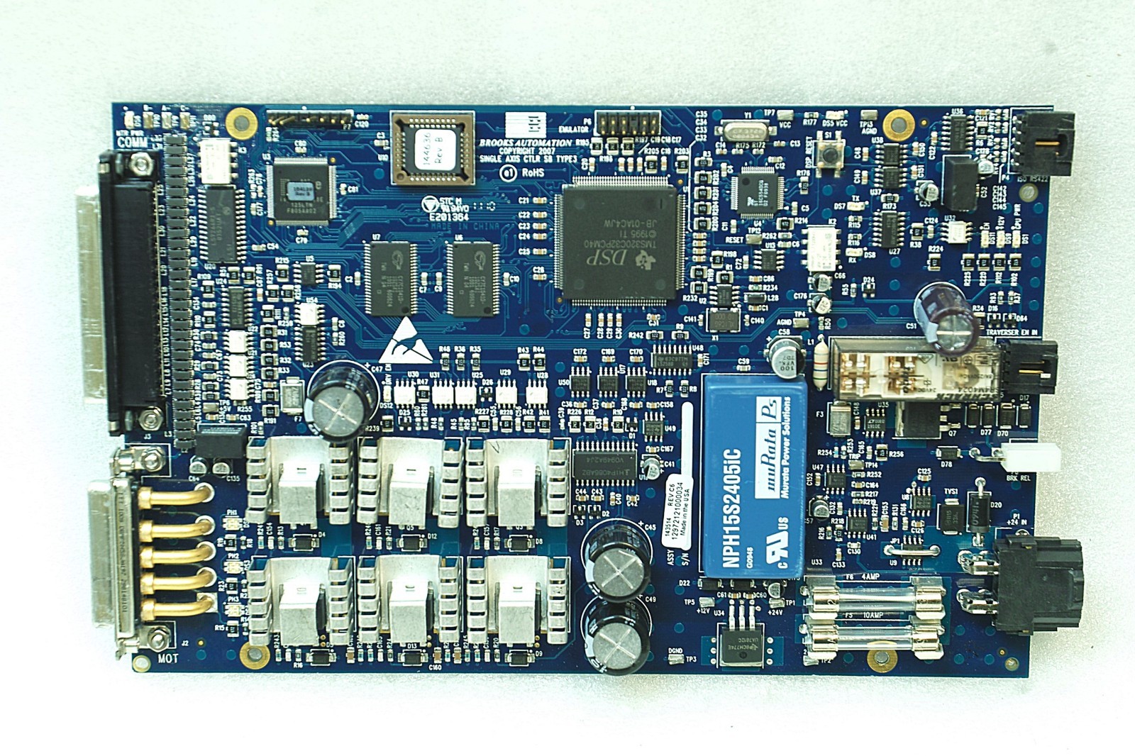 BROOKS SINGLE AXIS CTLR S8 TYPE3 143514 BOARD FREE SHIP