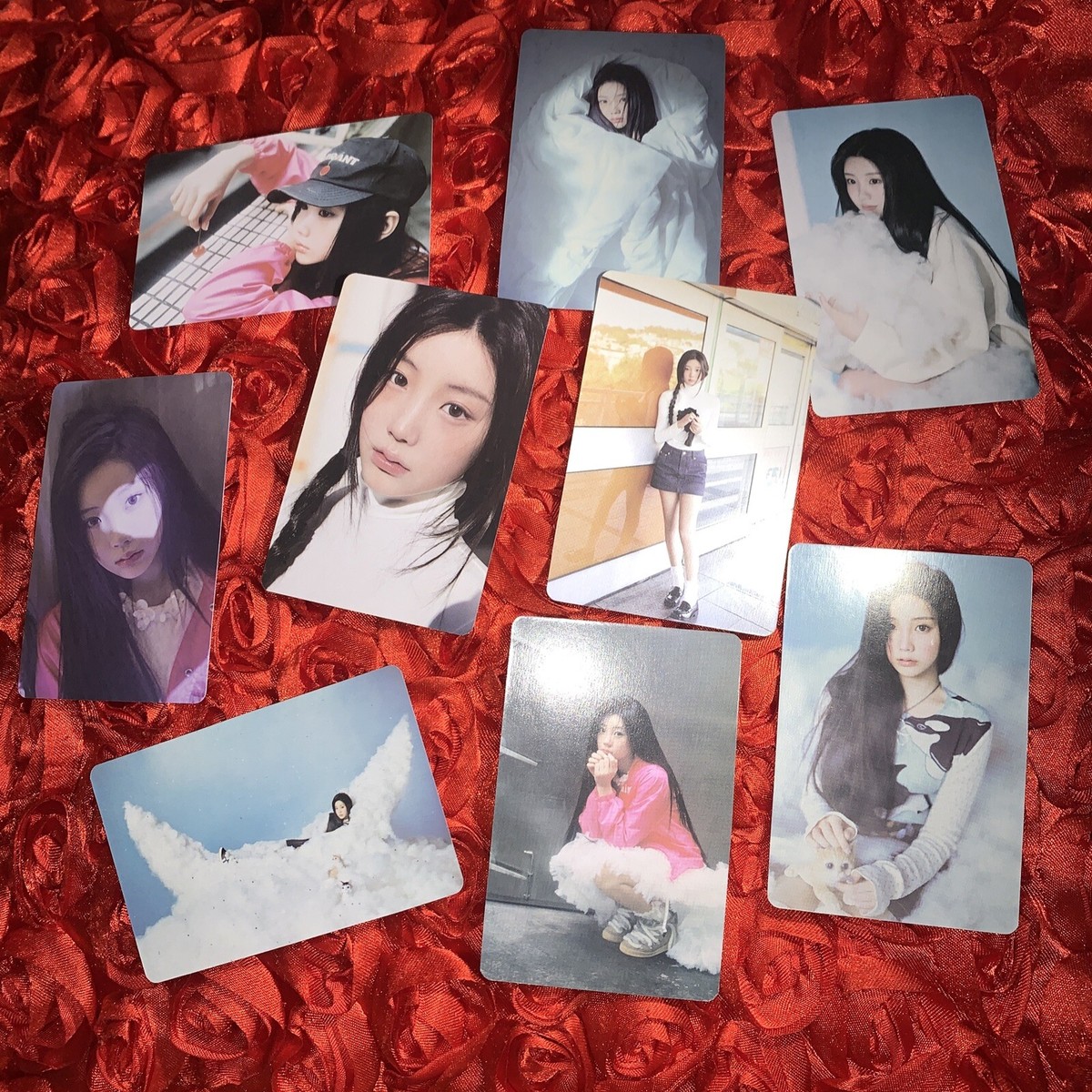 WONHEE ILLIT Purple Edition Celeb K-pop Girl Photo Card BUNDLE 9
