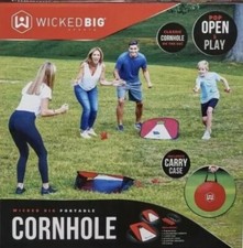 Travel Portable Cornhole Game Set for Kids - Beach Game -NEW -Fast Shipping NIB