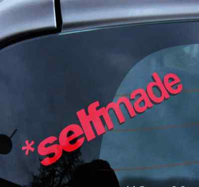 SELFMADE Aufkleber MK Tuning bagged static handsome handmade Sticker 