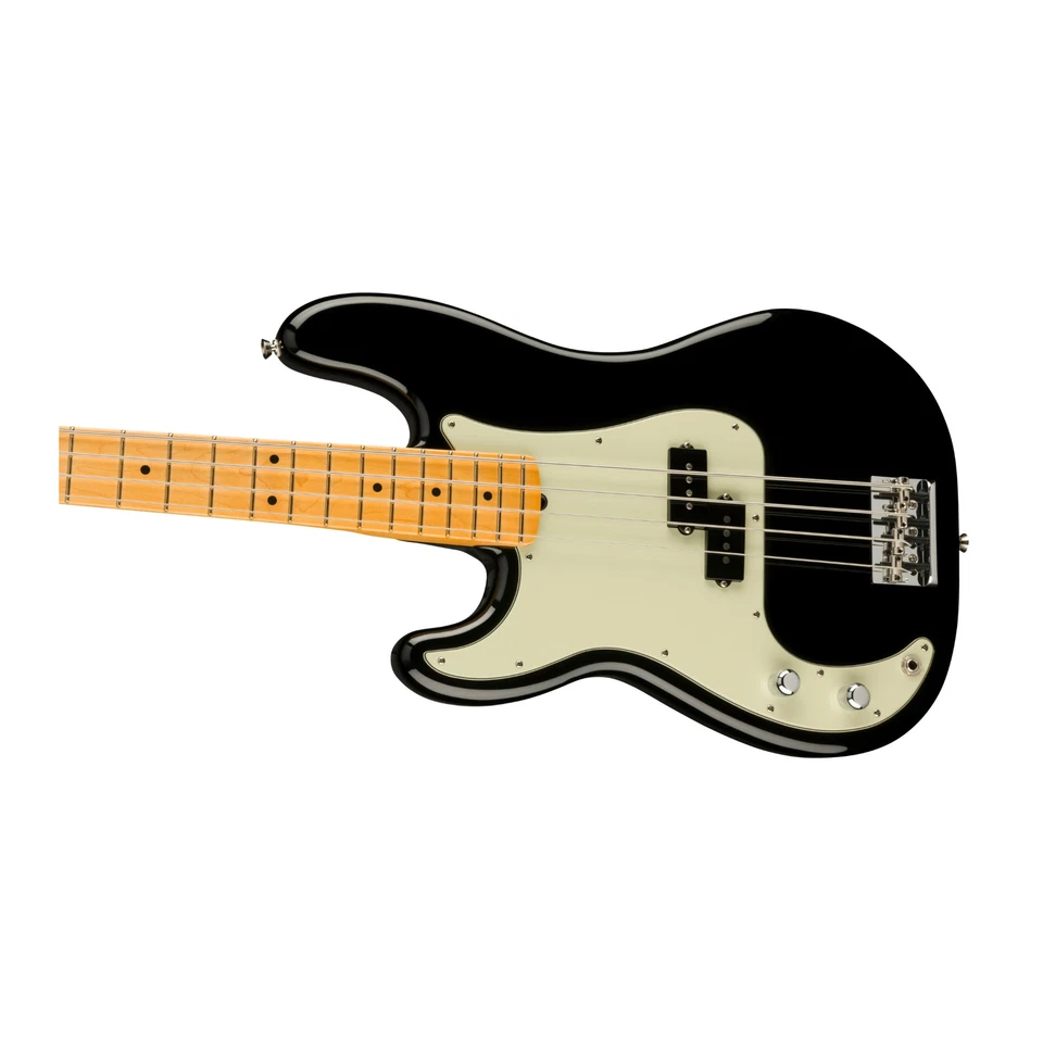 Fender American Professional II 4 String Bass Guitar Left Handed Black - Image 3 of 4
