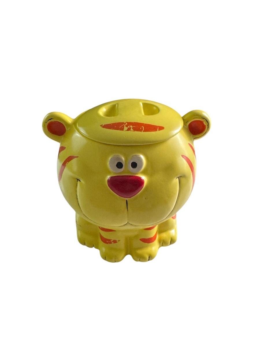 Vintage Cookie Jar Smiling Tiger Friends Tv Show Holt Howard Rare