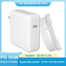 96W USB-C Charger For Apple MacBook Pro 16/15''/14''/13'' 2021/2020/2019/2018