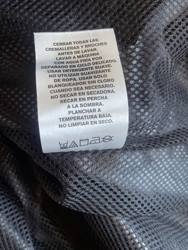 HUNTER Classic Black Rain Cotton Smock Jacket Zip Snap Hooded Water Resistant M - Picture 14 of 18