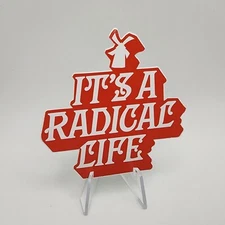 Dutch Bros Sticker NEW - It’s a Radical Life November 2022