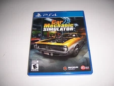 Replacement Authentic Box Case Sony PlayStation 4 PS4 for Car Mechanic Simulator
