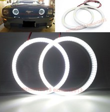 For Ford Mustang Gt 05-12 Fog Light Led Halo Rings Smd Angel Eyes Lamp White Drl