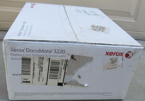 New Xerox DocuMate 3220 Duplex Color Flatbed Scanner w/ Automatic Document Feed - Picture 6 of 7