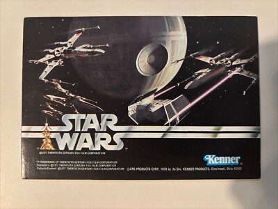 ORIGINAL KENNER STAR WARS COMING ATTRACTIONS INSERT BOOKLET 1977