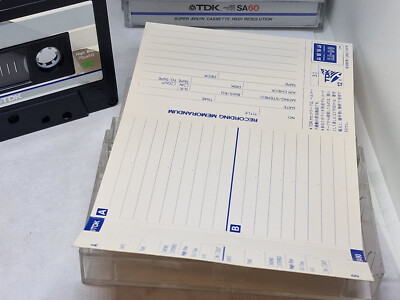 その他 TDK SA-54G TDK SA 46 54 60 90 Japan Used Audio Cassette Tape | eBay