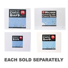 Micador Clean Slate Canvas Board Double Primed Pure Cotton Keen Surface Texture