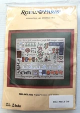 Royal Paris L'hiver Winter Cross Stitch Kit Sampler Crewel Embroidery Christmas