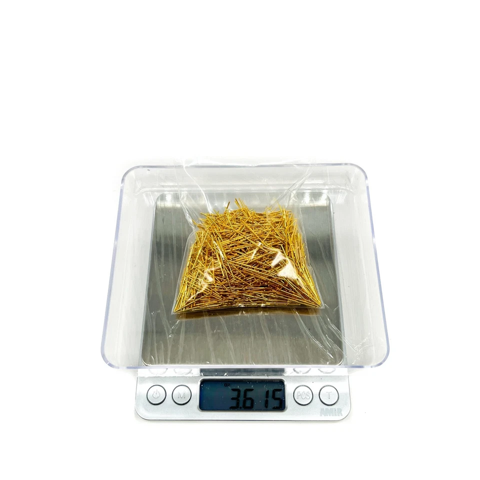 Pin macho contacto D-Sub tamaño 22 TE Connectivity Amplimite paquete de 1000 piezas Foto 4 de 4