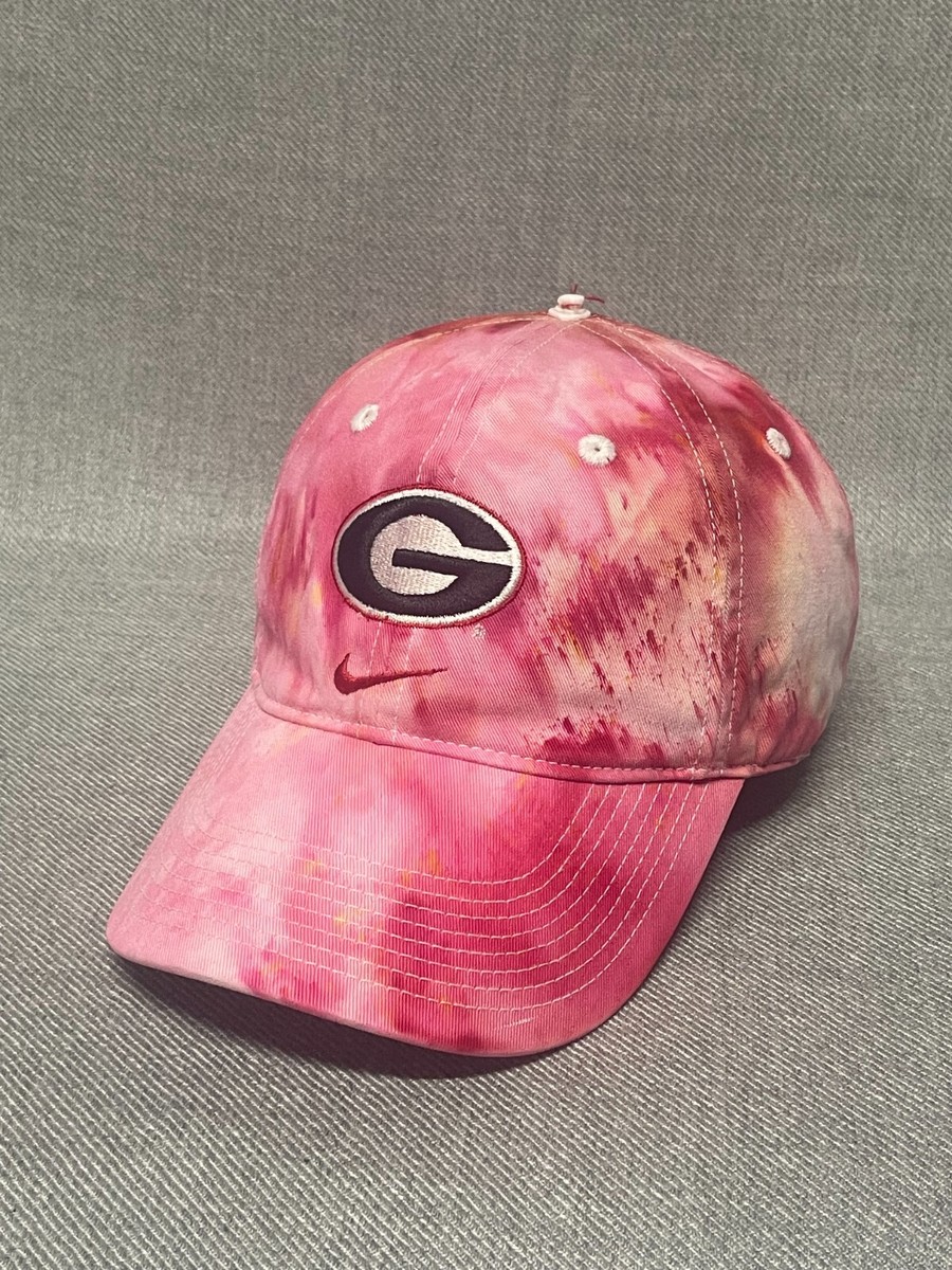 Georgia Bulldogs Men's Hat Cap Red Strap Back Dawgs Nike Reverse - Main Image