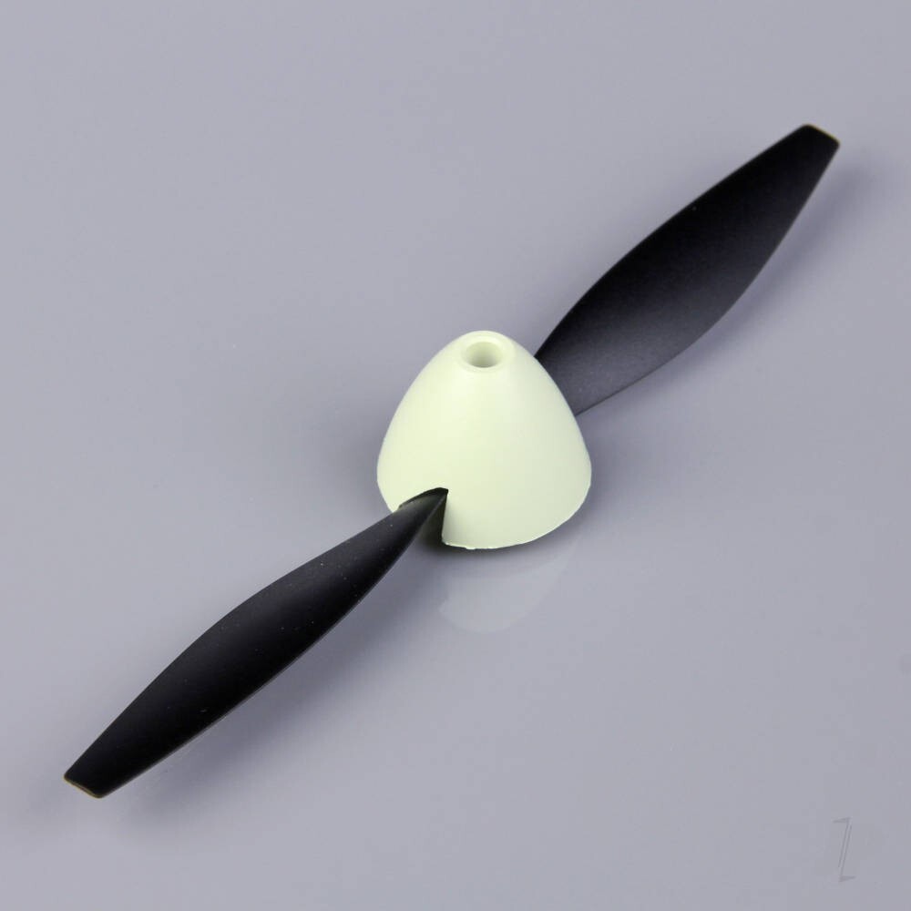 Top RC Spitfire 450 Replacement Propeller and Spinner.