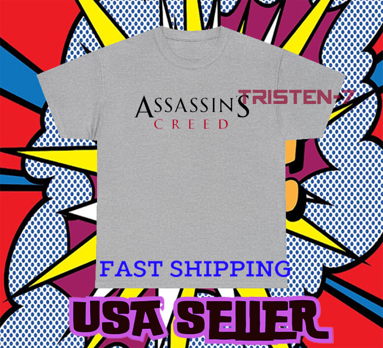 CAMISA NUEVA CAMISETA CON LOGO ASSASINS CREED DIVERTIDA TALLA S A 5XL