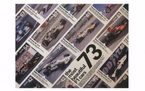 CARTE POSTALE « Formule 1 » affiche d'exposition voitures F1 2006 design musée comme neuf - Photo 1 sur 1