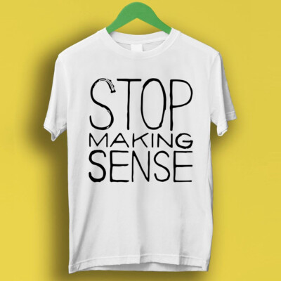 T-Shirt Stop Making Sense Talking Heads Rock Punk Retro Musik Geschenk Top P2746