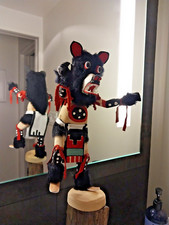 Brown Bear Hopi Kachina Doll ~12 by Largo Gre...