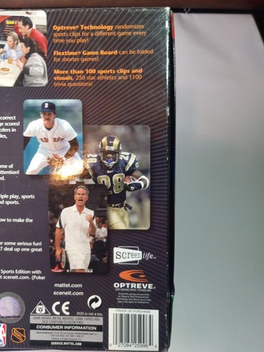 Sports Powered By ESPN Scene It? DVD Board Game. Major Sports Trivia Game 2005 - Picture 11 of 23
