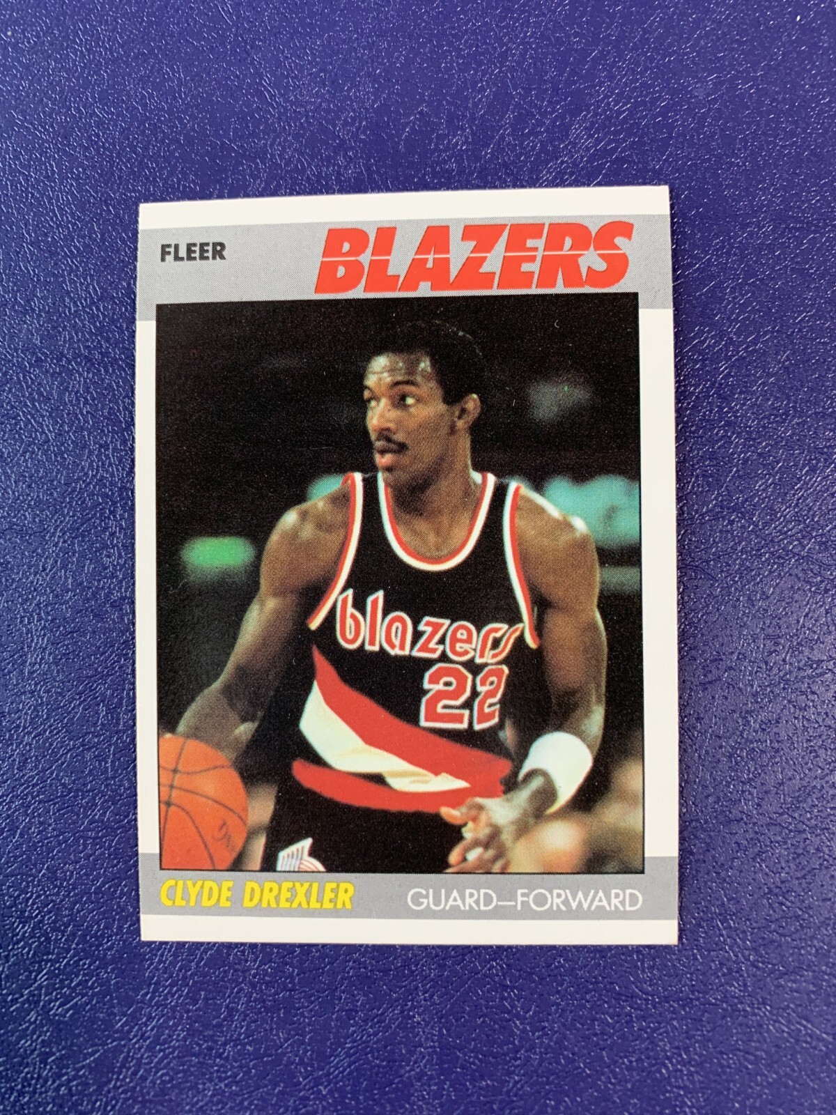 1987-88 Fleer Clyde Drexler #30 HOF (e)