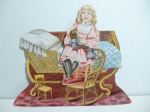 Details About 1890s The Nursery Antique Paper Doll Lion Coffee The Nursery Paper Doll 1890s