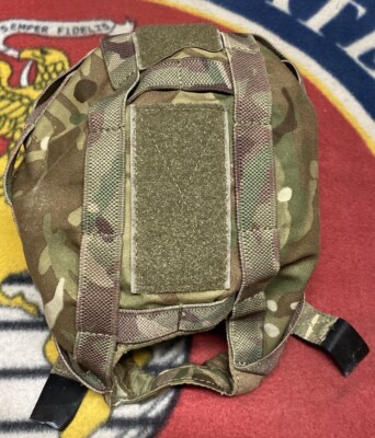 BRITISH VIRTUS REVISION BATTLSKIN COBRA MK2 REMOVABLE MTP HELMET COVER. MEDIUM.