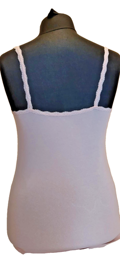 3 M&S Strappy Cami Tops Black. White. Pink (size 20) - Picture 9 of 9