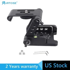 Camera Z Pan Flex Tripod Tilt Head Folding Bracket Aluminum Stand DSLR Mount
